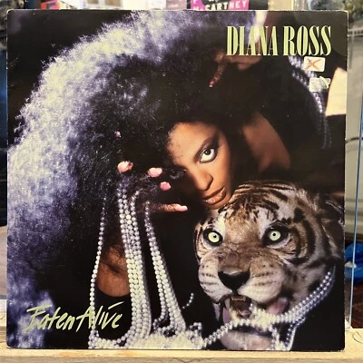 [SOUL/FUNK]~EXC LP~DIANA ROSS~Eaten Alive~[Original 1985~CAPITOL~Issue]~UK IMPOR - Image 1 of 4