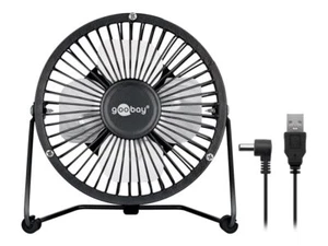 USB Ventilator WENTRONIC  für den Schreibtisch, 1,2m Kabel - Bild 1 von 2