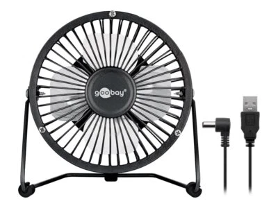 USB Ventilator WENTRONIC  für den Schreibtisch, 1,2m Kabel - Bild 1 von 2