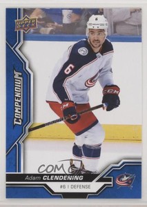 2018-19 Upper Deck Compendium Blue Adam Clendening #547