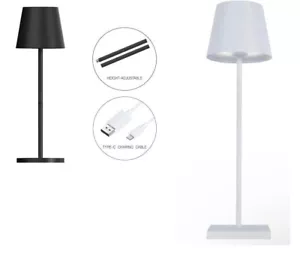 Lampada Tavolo Senza Filo,Touch Dimmerabile 3 Tonalita' Ricaricabile - Foto 1 di 8