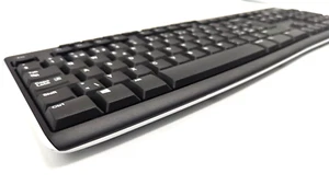 Logitech K270 kabellose Tastatur für Windows - Schwarz QWERTZ Schweizer Deutsch - Bild 1 von 3