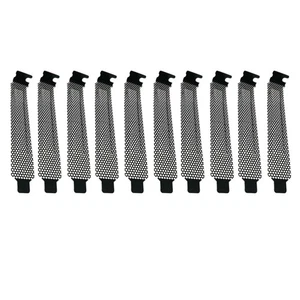 10PCS PCI Slot Computer Mesh Cover Fine Fan Filter Computer Fan - Afbeelding 1 van 11