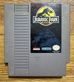Jurassic Park Nintendo NES Cartridge
