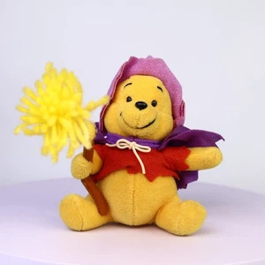 Rare Winnie the Pooh Halloween Plush TDL Exclusive Wizard Costume Mascot 3.5" - Picture 1 of 8