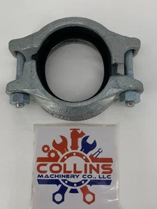 Victaulic Style 107N QuickVic 3" Hot Dipped Galvanized Rigid Coupling - Picture 1 of 5