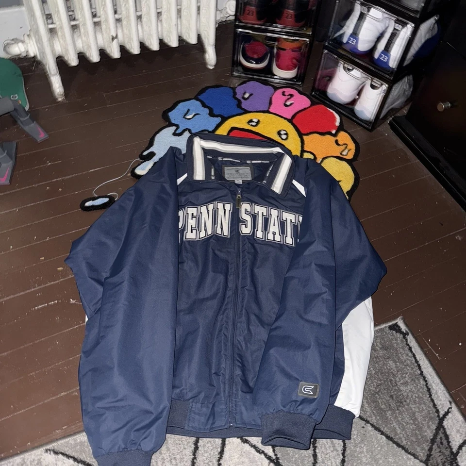 Penn State Nittany Lions NCAA Starter Full Zip Jacket BLUE - Image 1 of 4