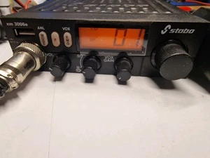 stabo xm 3006e VOX 12/24V CB-Mobilfunkgerät - Schwarz - Bild 1 von 5