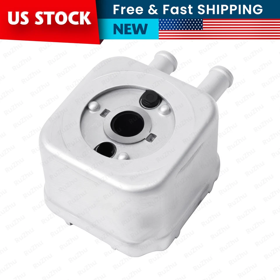 Engine Oil Cooler For Volkswagen Passat 1998-2005 Audi A6 1999-2004 A4 2002-2005 - Image 1 of 4
