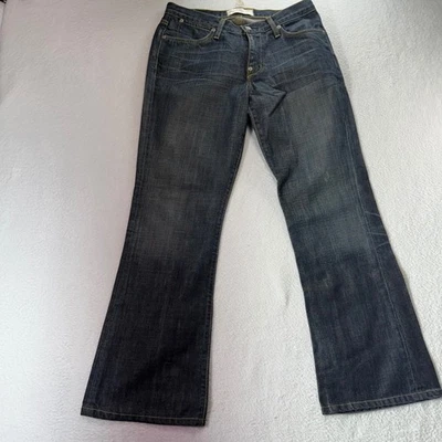 Pantalones de mezclilla de papel y tela para hombre 31x32 hechos en EE. UU. lavado oscuro bootcut anillo de mezclilla Foto 1 de 4