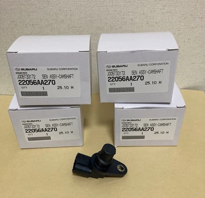 Sensor de posición del árbol de levas genuino OEM 22056AA270 4 piezas para Subaru Forester Impreza Foto 1 de 4