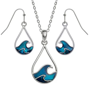 Gezeitenschmuck Wellenwappen Set - Bild 1 von 2