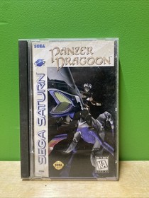 Panzer Dragoon (1995) - Sega Saturn Complete CIB W Manual TESTED