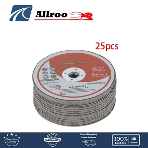 Ruedas de corte 3"x1/32"x3/8" troquel amoladora disco de corte de metal 25 piezas - Imagen 1 de 7