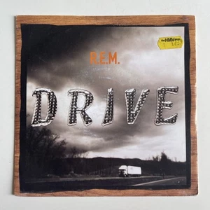 REM DRIVE WARNER BROS RECORDS UK 7" VINYL SINGLE PIC/SLEEVE - MICHAEL STIPE EX - Picture 1 of 9