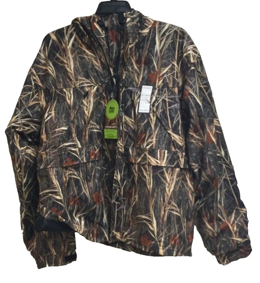 WFS Element Gear Hunting Jacket, Waterfowl Camo (3X-Large) - Image 1 of 1