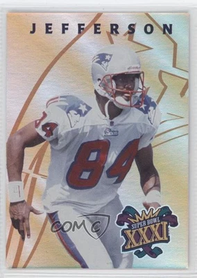 1997 年收藏家边缘大师爱国者超级碗 XXXI 肖恩·杰斐逊 #13 1u0 — 第 1/3 张图片