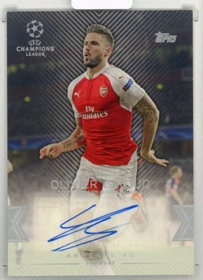 2015-16 Topps UEFA Champions League Showcase Olivier Giroud Auto【CLA-OG】 - Image 1 of 2