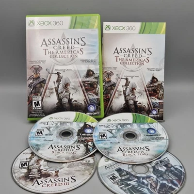 Assassin's Creed The Americas Collection Xbox 360 Complete Refurbished Excellent - Image 1 of 4