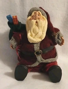 Russ Berrie Shelf Sitter Santa (Nick) Weighted Bottom - Picture 1 of 7