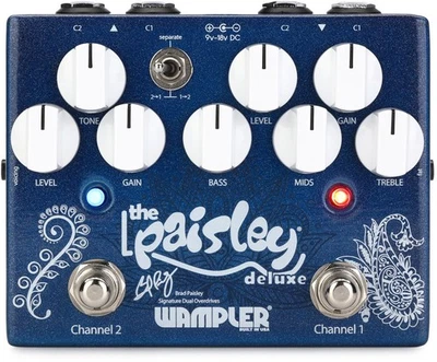 Pedal Wampler Paisley Drive Deluxe Overdrive Foto 1 de 4