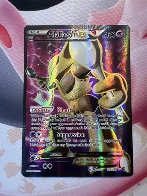 Alakazam EX 117/124 XY Fates Collide 2016 Full Art Pokémon Card TCG LP - Image 1 of 4