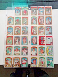 1972 Topps Baseball Cards Group of 35 Commons with 4 High Series - Picture 1 of 21