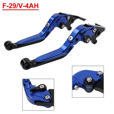 Folding Extendable Brake Clutch Levers For Honda CBR600RR 03-06 2004 CBR954RR - Image 1 of 4