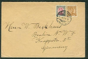 ICELAND 1924, 50aur + 3aur Chr. Reikiavik atado X Issue - Imagen 1 de 1