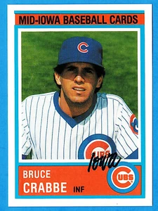Bruce Crabbe 1987 Iowa Cubs # 12 (nrmt) Chicago Cubs - Bild 1 von 2
