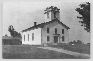 Morganville United Church of Christ Stafford NY REPRODUCTION Unposted Postcard - Imagen 1 de 2