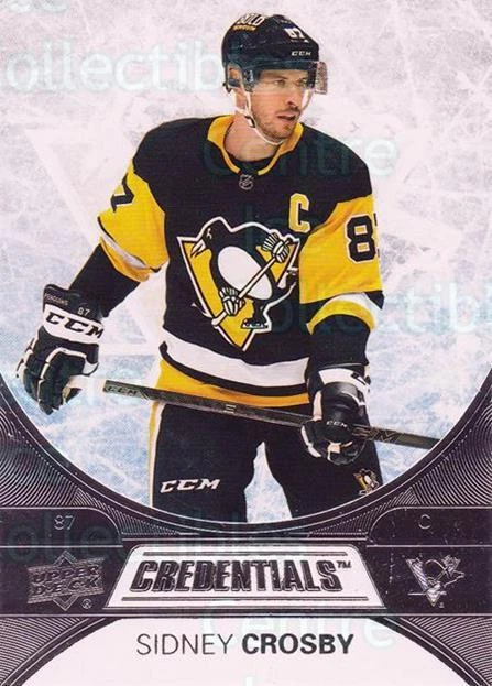 2021-22 Upper Deck Credentials #2 Sidney Crosby - Image 1 of 1