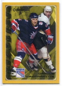 2003-04 O-Pee-Chee Gold 279 Darius Kasparaitis BM 30/50 Bash Masters
