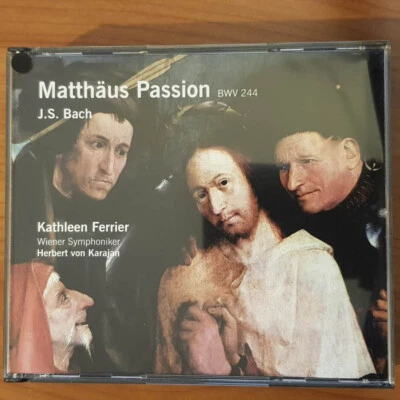 HERBERT VON KARAJAN JS Bach Matthäus Passion  EX/EX(3CD) - Bild 1 von 4