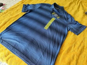 Neu mit Etikett NEU Greg Norman Herren Polo Golf Shirt marineblau Größe M Stil G7XDK138 UPV 30 - Bild 1 von 7