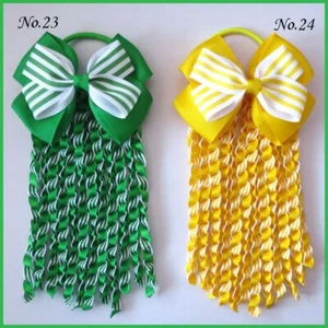 School Scrunchies Bow Bobbles Hairband Hair Tie Elastic Band Headband Dress  - Picture 1 of 24