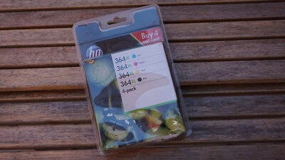 HP Original Tinten Patronen 364  N9J73AE Multipack BKCMY schwarz + color - Bild 1 von 2