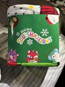 Original Squishmallows Blanket Green Large Squishmallows Christmas Blanket - Picture 1 of 24