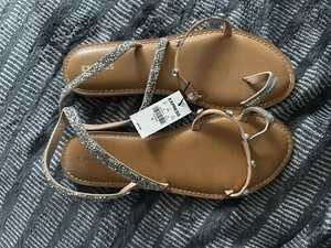 Express Jeweled Sandals - Picture 1 of 4