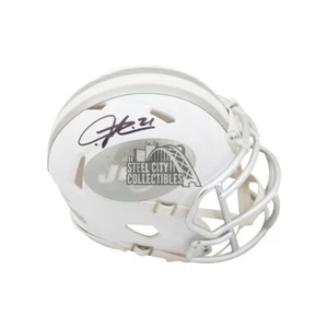LaDainian Tomlinson Autographed New York Jets Ice Mini Football Helmet - BAS COA - Picture 1 of 1