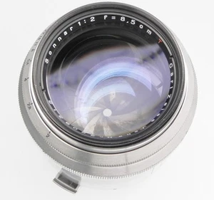 Contax RF Carl Zeiss Jena 8,5cm f2 Sonnar T* # 3208315 - Bild 1 von 12