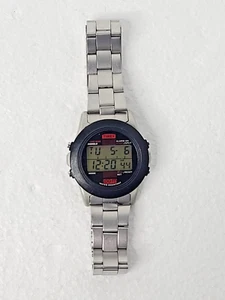 Timex Indiglo Mens Digital Watch 745 F5 Chronograph Alarm WR100m New Battery - Picture 1 of 5