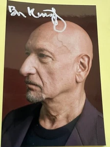 Ben Kingsley 6x4 signiertes Foto - GANDHI, SHINDLER LIST, IRON MAN, - Bild 1 von 1