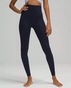 Lululemon High Rise WunderUnder TruNavy - Größe 6 - 28" Länge TOP - Bild 1 von 6