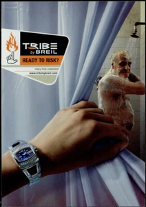 cartolina pubblicitaria PROMOCARD n.4128 TRIBE BY BREIL OROLOGI - Picture 1 of 1