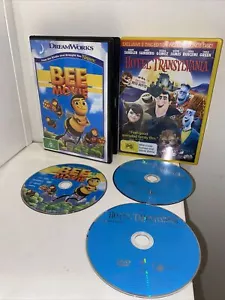 U GET BOTH BEE MOVIE & HOTEL TRANSYLVANIA 2 DISCS DVDS R4 FREE POST - Bild 1 von 11
