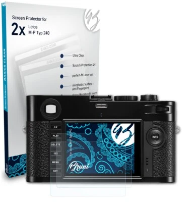 Bruni 2x Écran protecteur pour Leica M-P Typ 240 Protecteur d'écran - Image 1 of 4