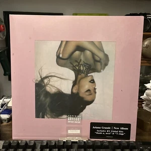 Ariana Grande Thank U Next Exclusive Clear Pink Color Vinyl LP - Picture 1 of 7