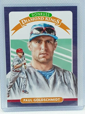 Paul Goldschmidt 2020 Donruss Baseball Diamond Kings #25 St. Louis Cardinals - Image 1 of 2