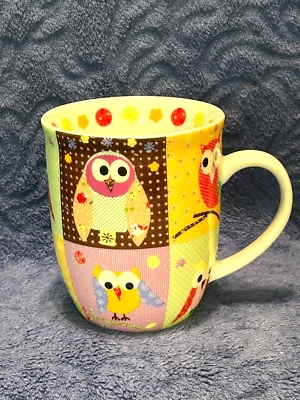 TAZA/TAZA DE CAFÉ CREATIVE TOPS 4 3/8" LINDA/CAPRICHOSA VARIOS BÚHOS - COMO NUEVA Foto 1 de 4